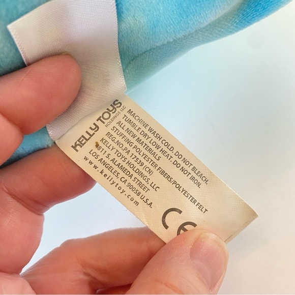 Squishmallows 12” Keith the Blue Tie Dyed Dragon 2021 - Picture 6 of 13